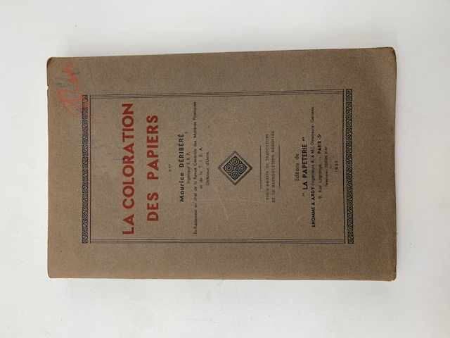La coloration des papiers